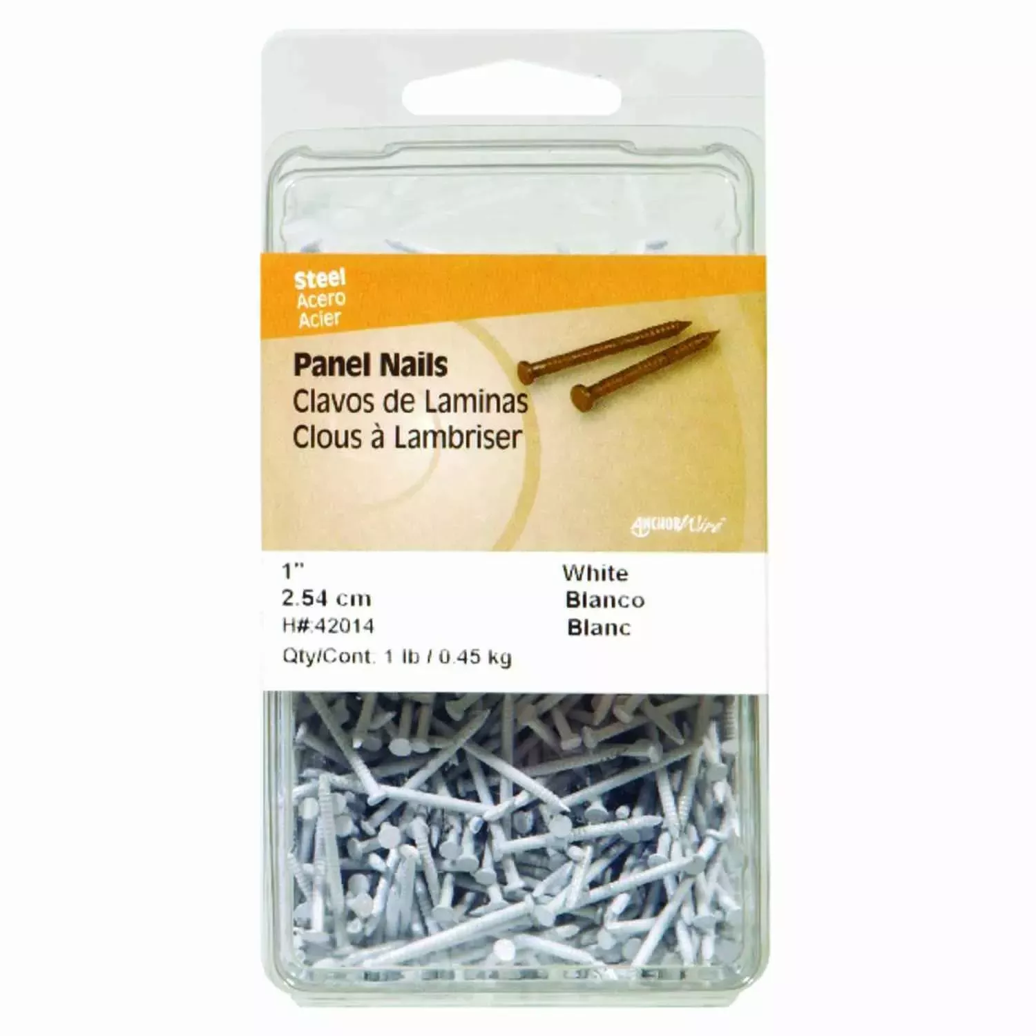 1-5/8 In. Panel Carbon Steel Nail Flat Head