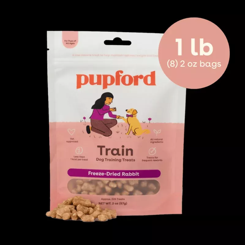 1 lb Freeze Dried Rabbit Training Treats