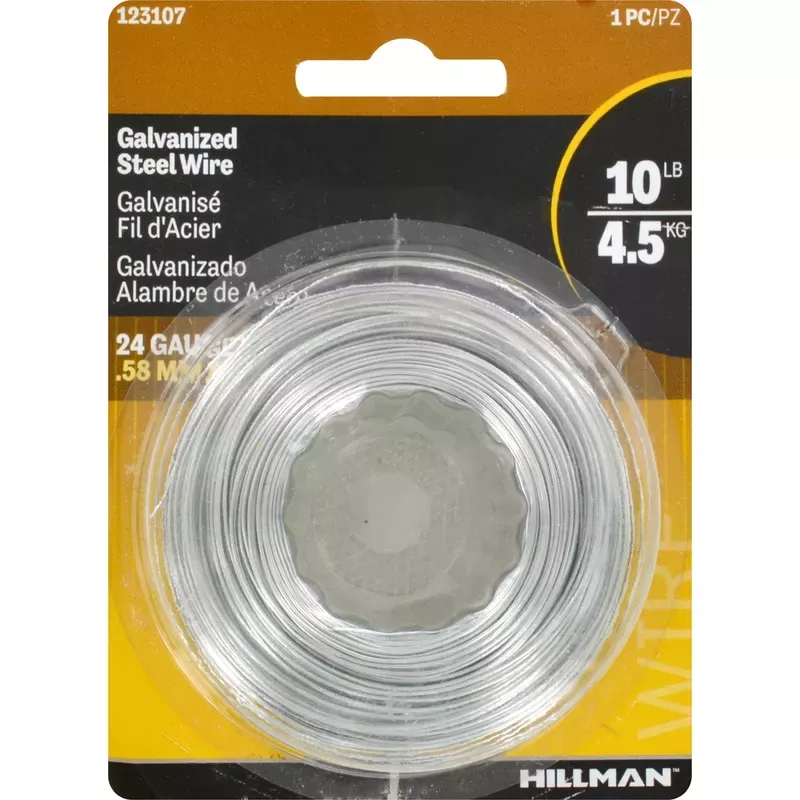 24-gauge Galvanized Wire, 250-ft.