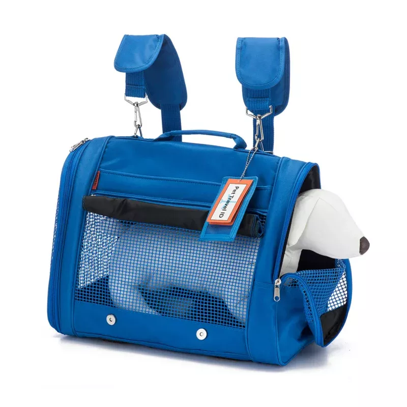 328 Pet Backpack - Pet Carrier Blue