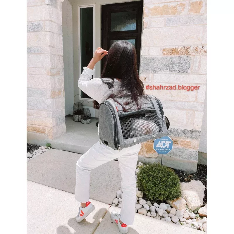 358 Hideaway Backpack - Pet Carrier Heather Gray