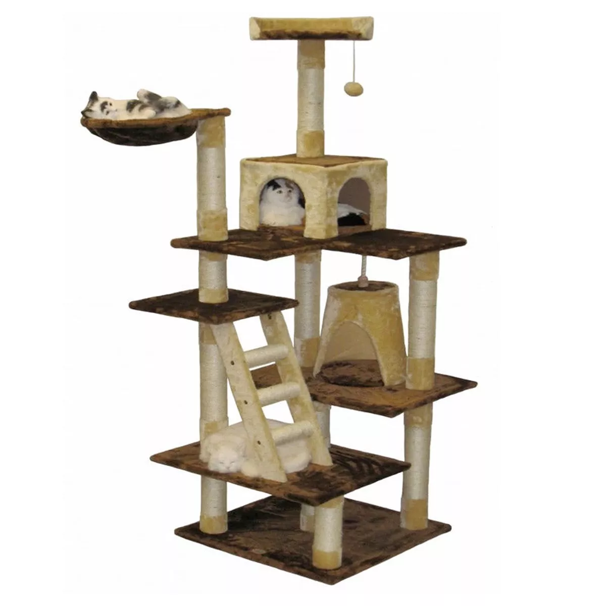 72" Cat Tree Condo Furniture
