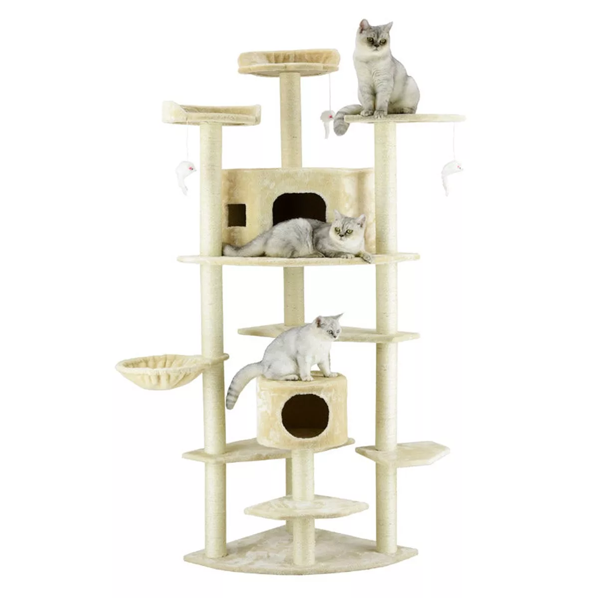 80" Cat Tree Condo