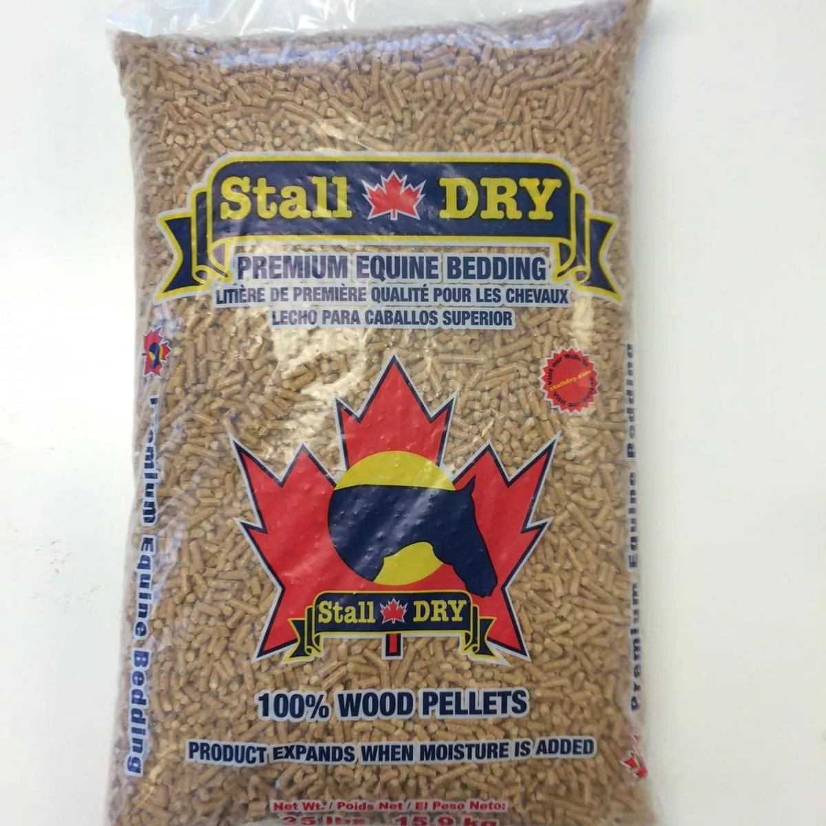 Absorbent Stall Dry Wood Pellets for Pets