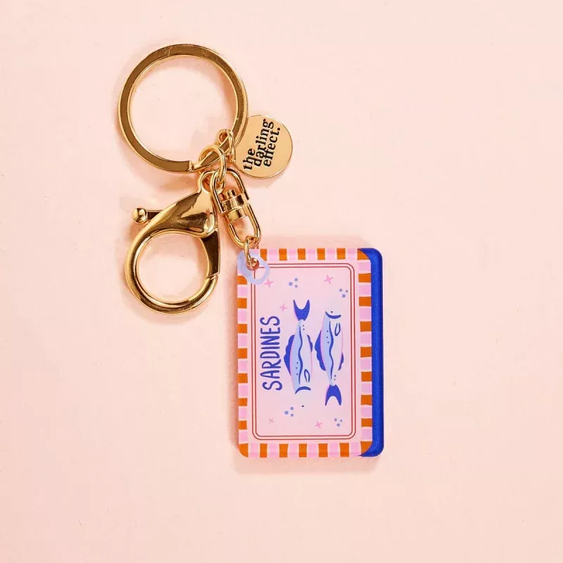 Acrylic KeychainSardines