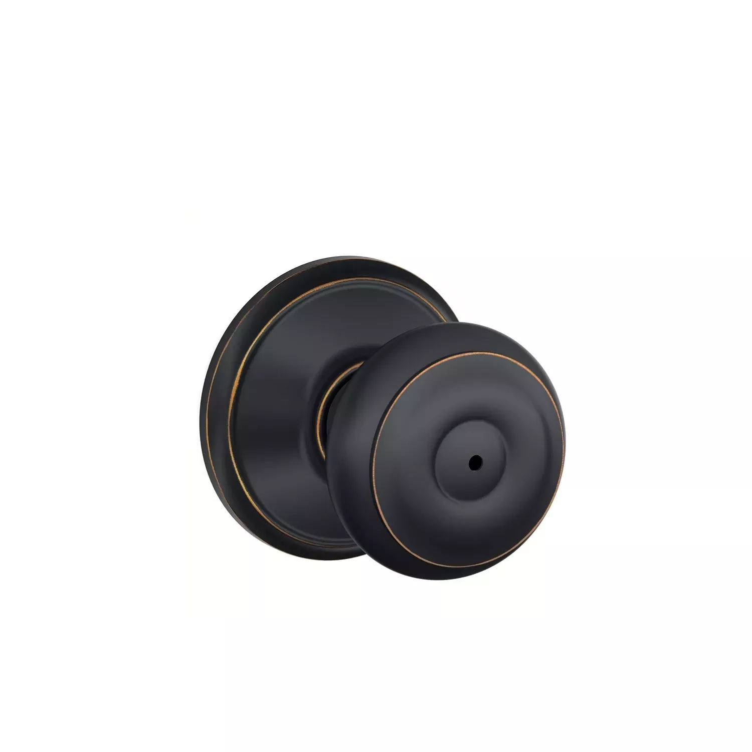 Aged Bronze Georgian Knob
