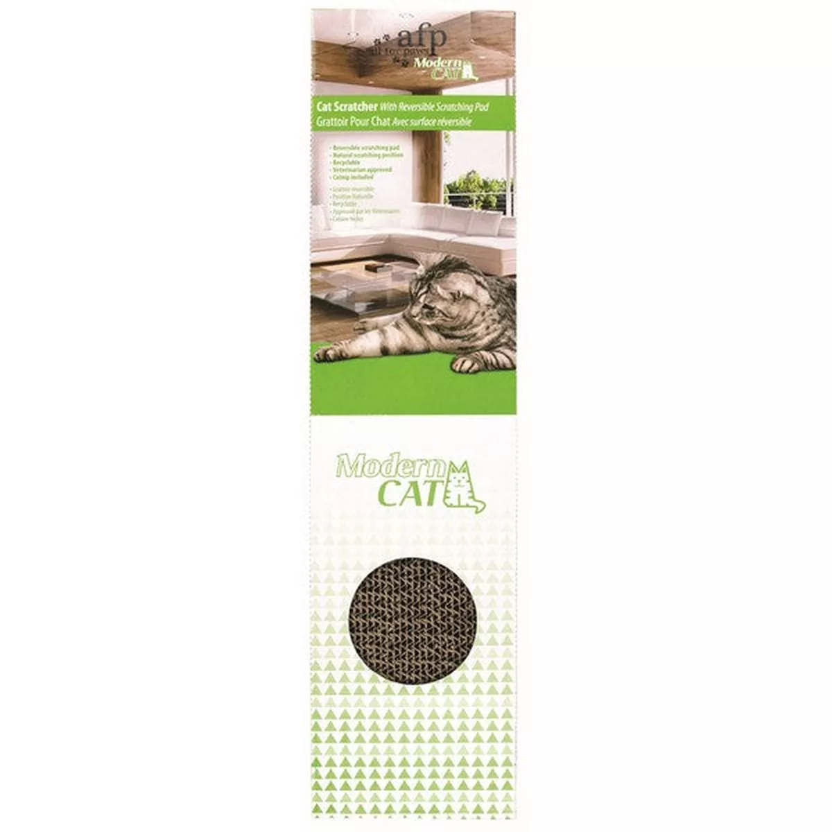 All For Paws Modern Cat - Cat Scratcher Single