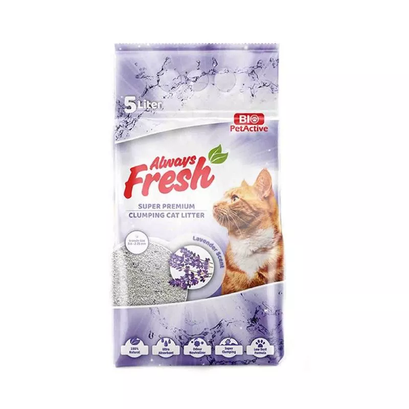 Always Fresh Lavender Scent (Clumping Cat Litter) 5L