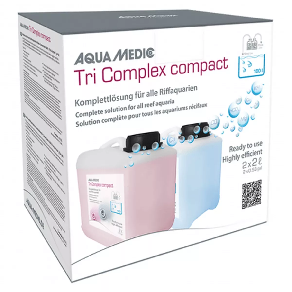 Aqua Medic Tri Complex Compact 2 x 2 l