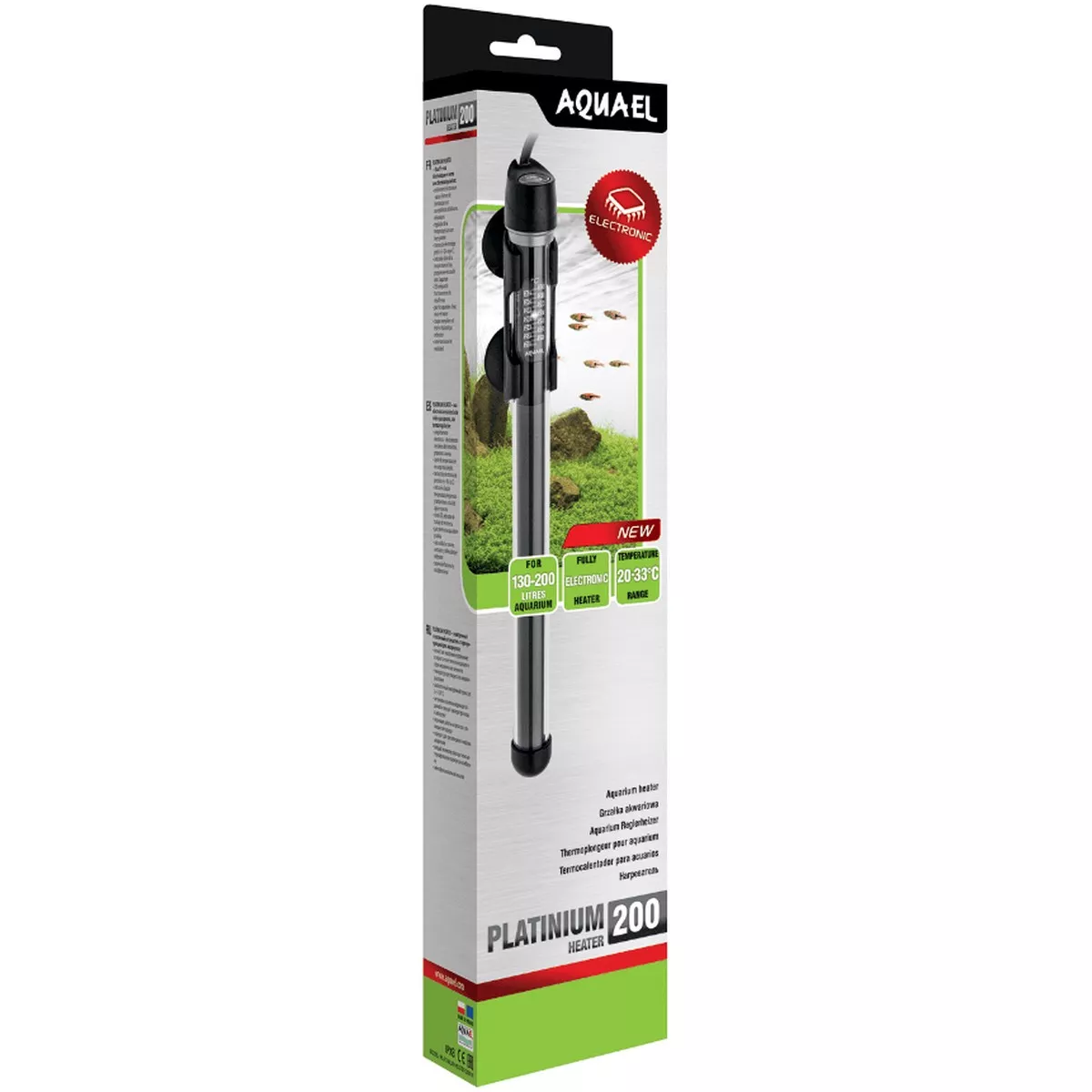 Aquael Platinium 200W Aquarium Heater