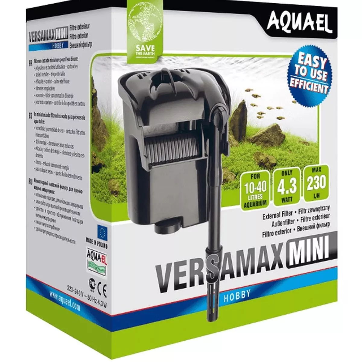 Aquael VersaMax Mini - External Filter