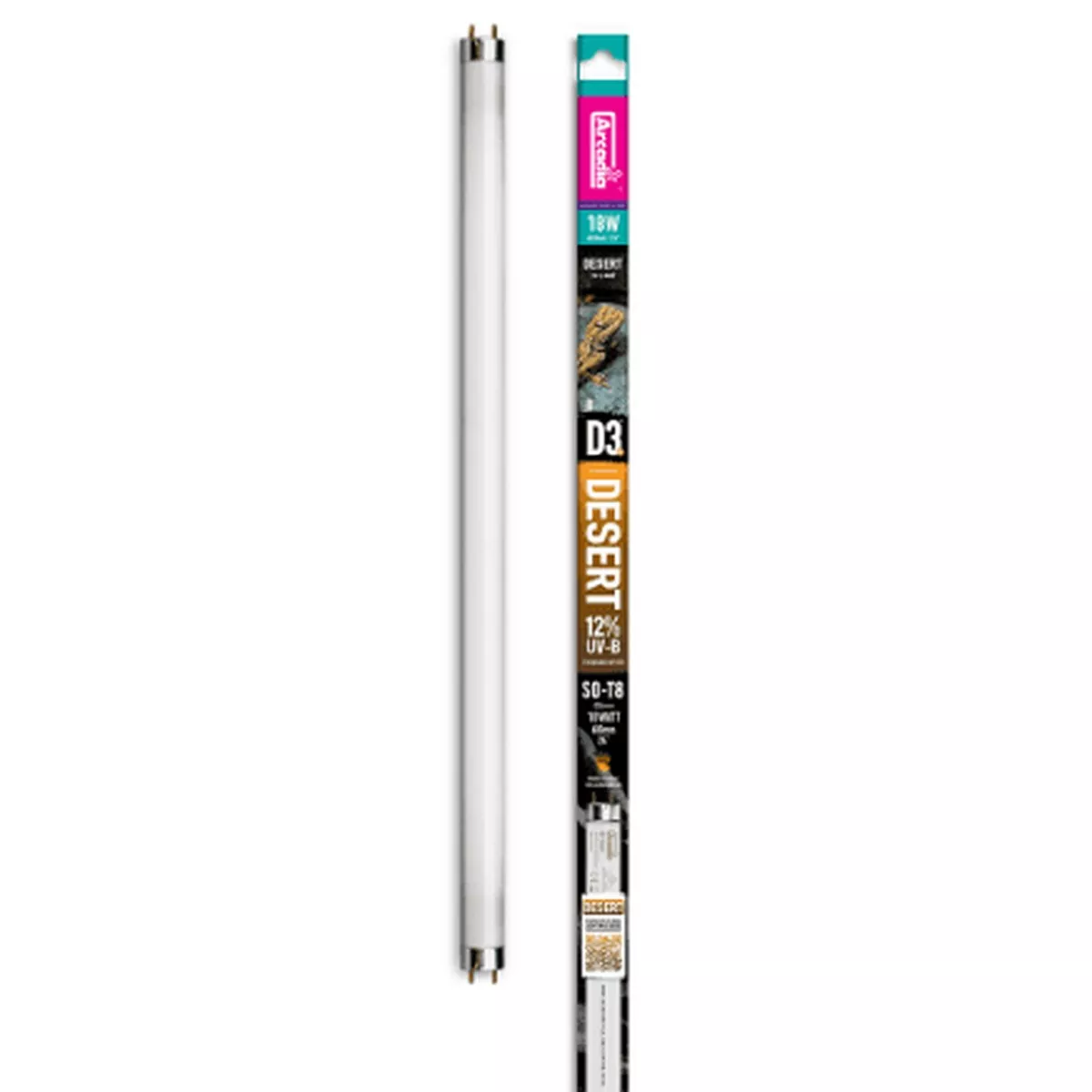 Arcadia D3+ Reptile Lamp 18w 60cm