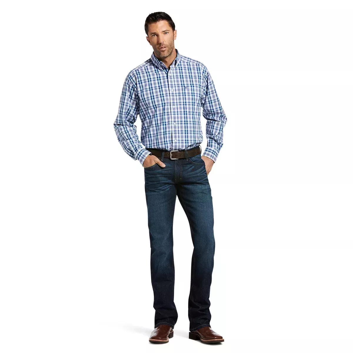 Ariat Men’s M5 Slim Stretchy Legacy Stackable Straight Leg Jean