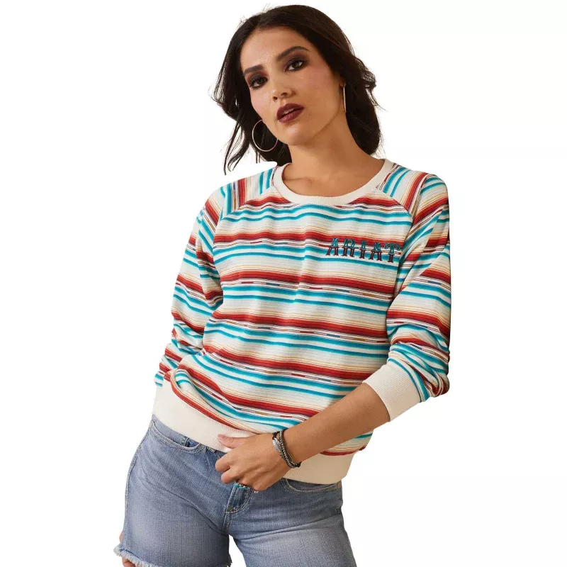 Ariat Women's R.E.A.L. Rosa Serape Sweatshirt Multi