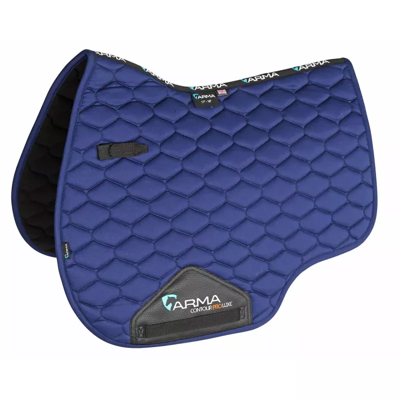 Arma Luxe Cotton Saddle Pad Sky Blue