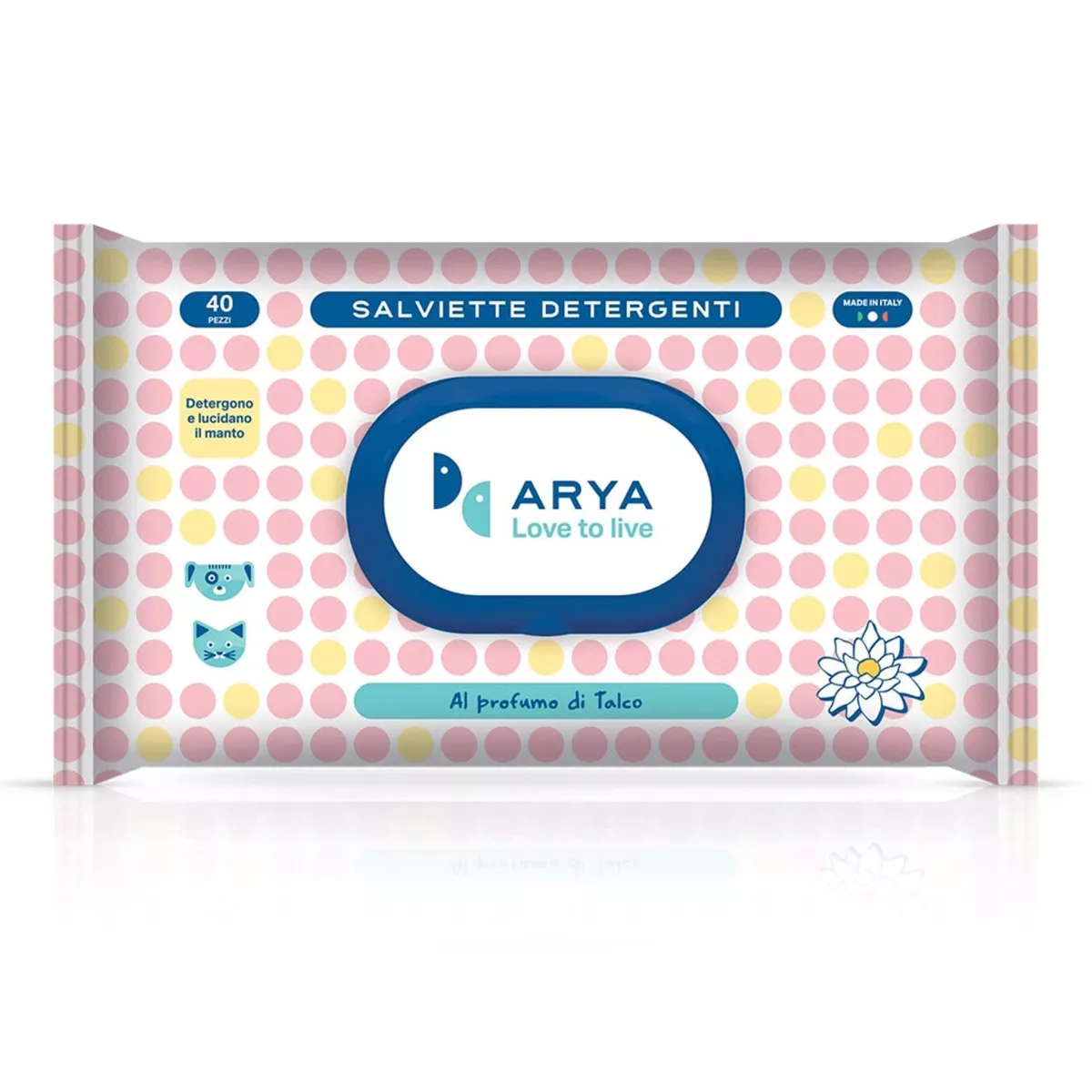 Arya Wet Wipes Talc