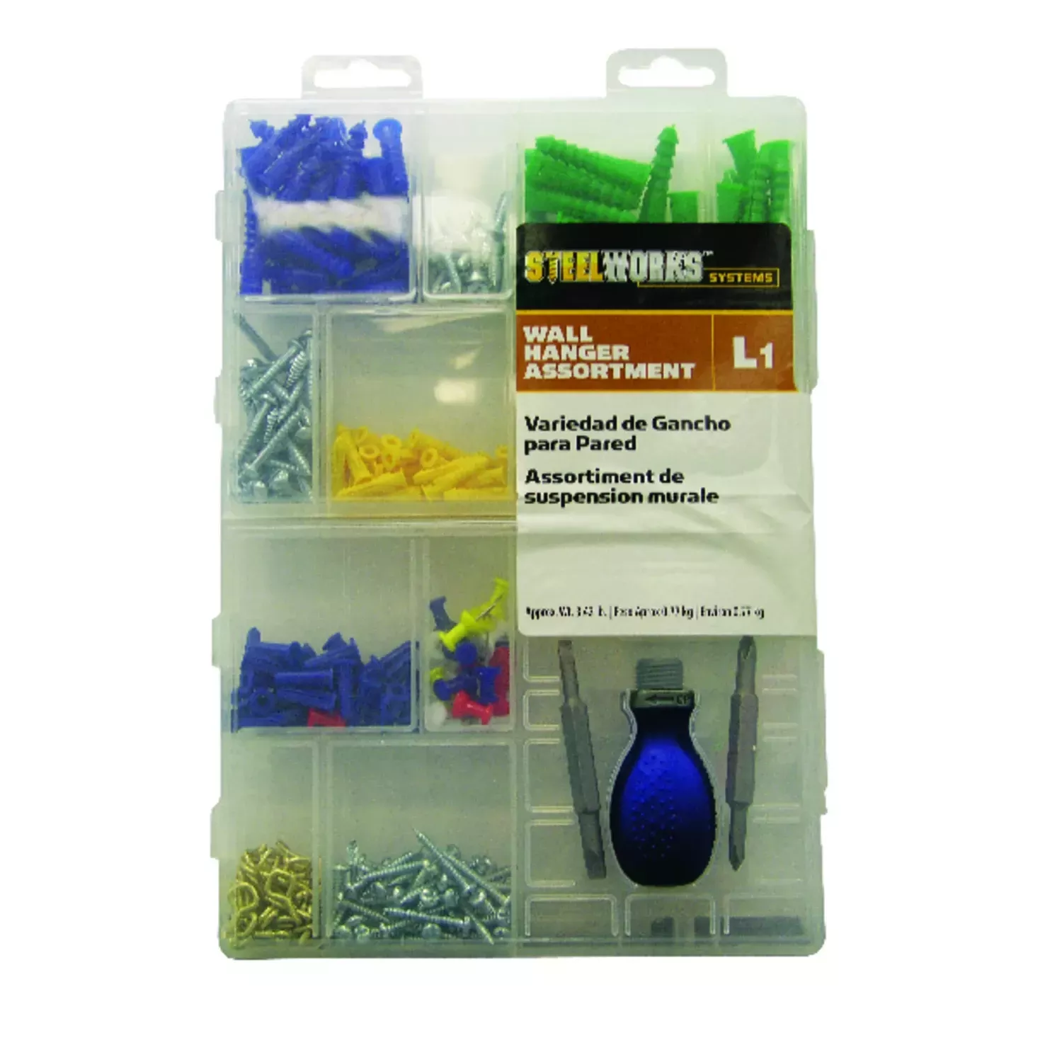 Assorted Wall Hanging Kit 408 Pk