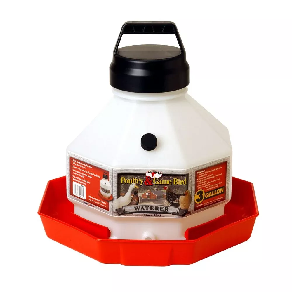 Automatic Poultry Waterer with Handle