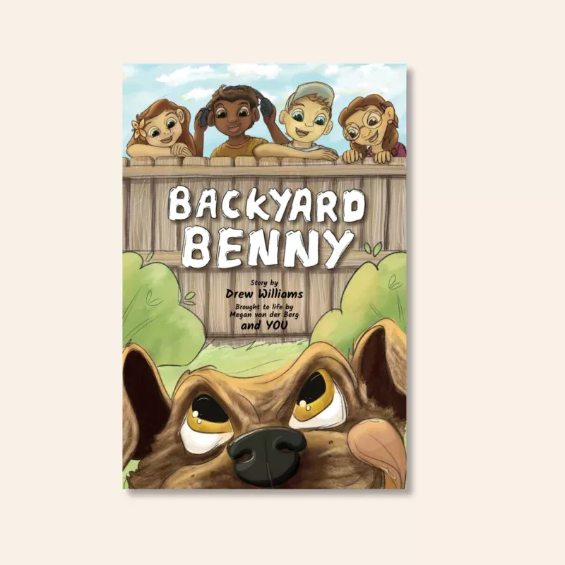 Backyard Benny Coloring Book