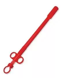 Balling Gun, Plastic, Red, Large