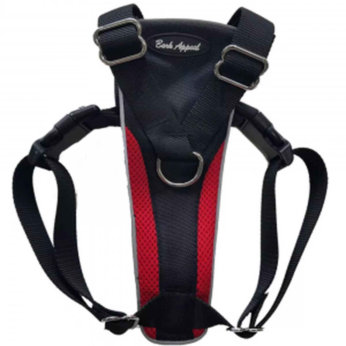 Bark Appeal Reflective Control No Pull Harness Red – X Large