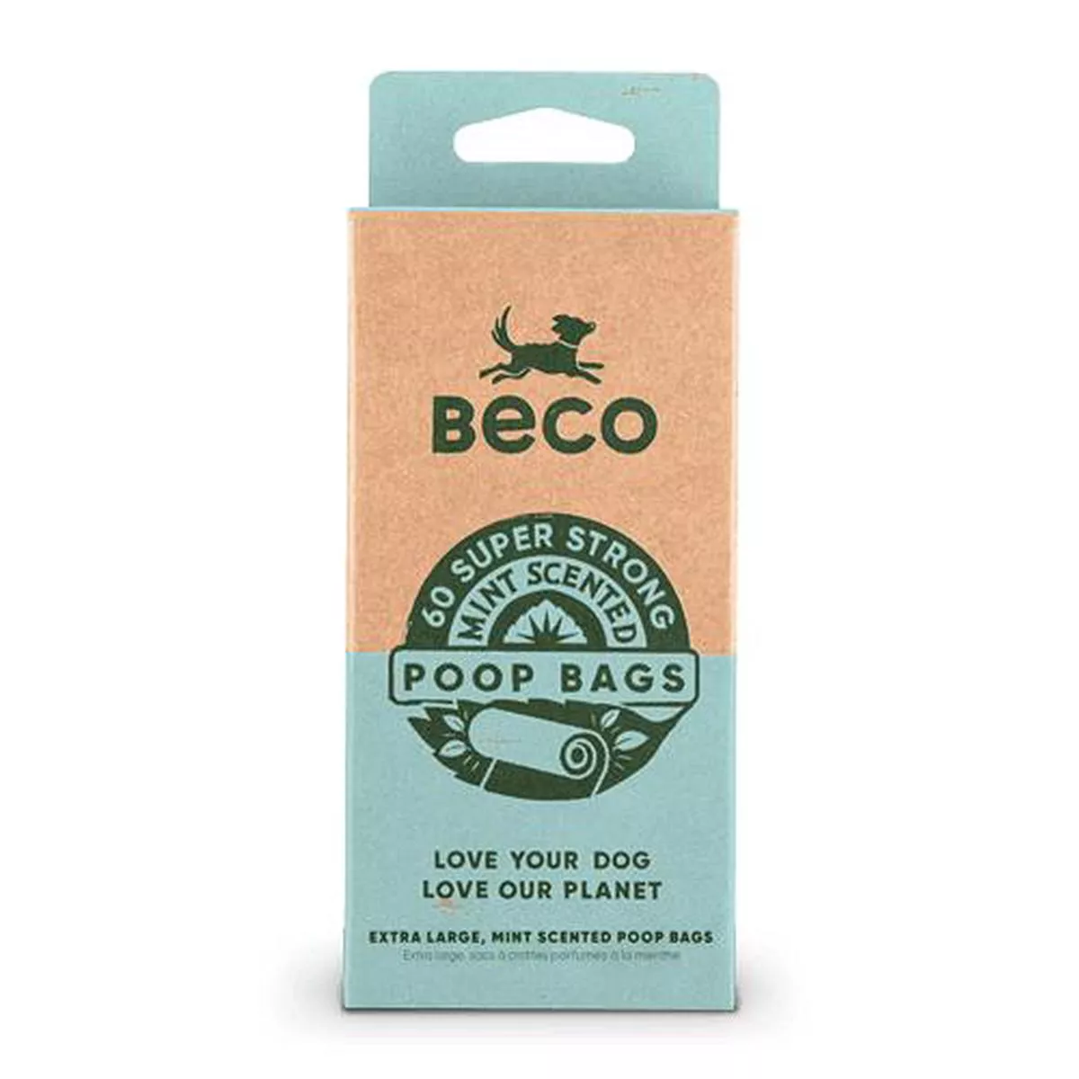 Beco Mint Scented Dog Poop Bags