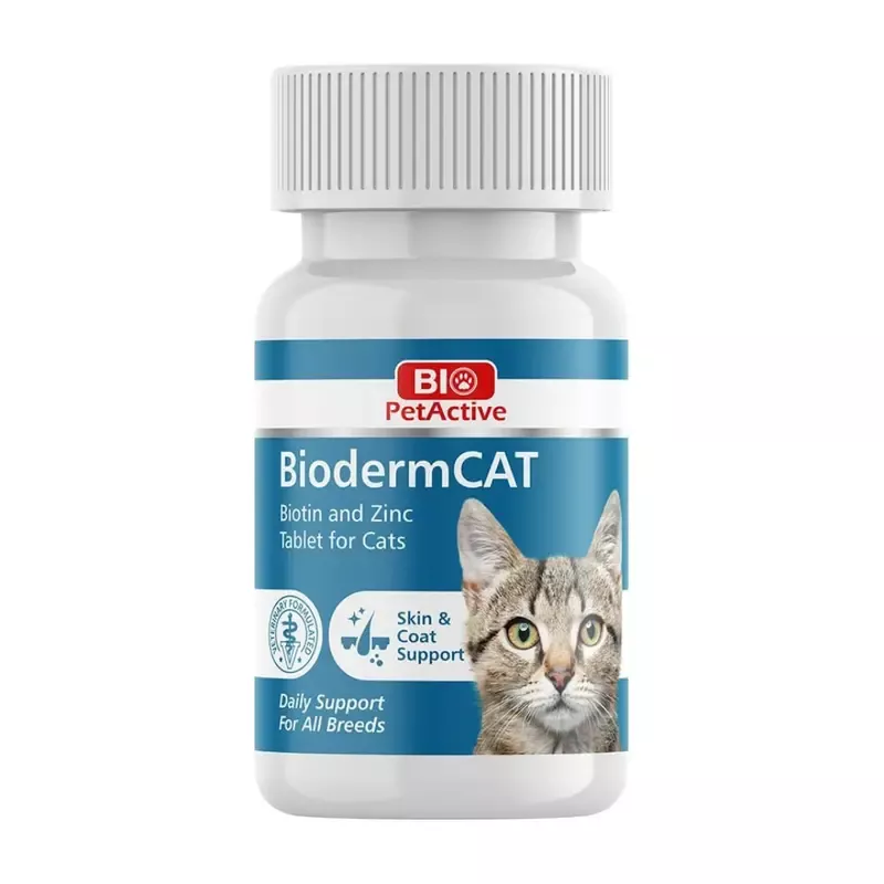 BiodermCat (Biotin and Zinc Tablet) 100 Tabs