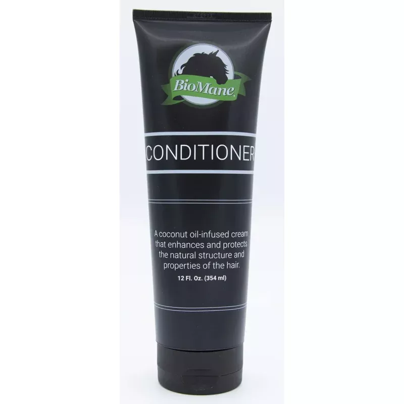 BioMane Conditioner for Horses, 12 oz Black