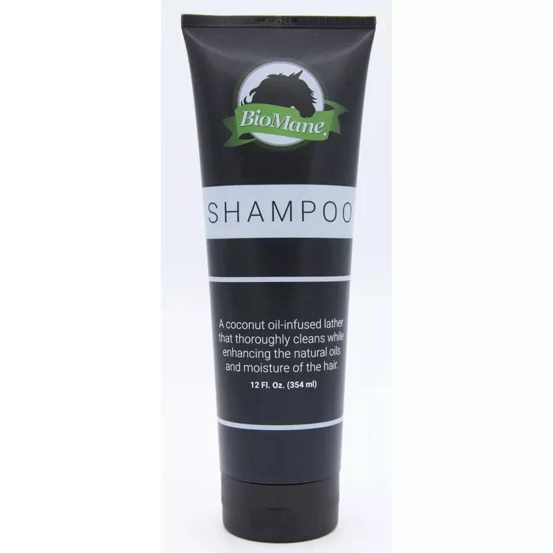 BioMane Shampoo for Horses, 12 oz Black
