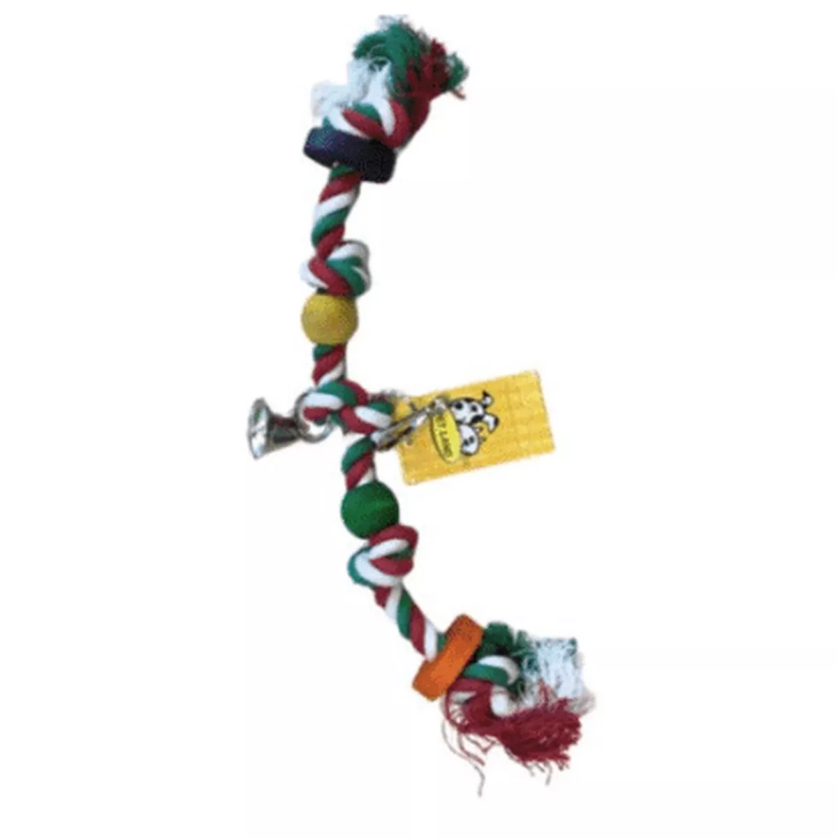 Bird Toy Rope With Bell
