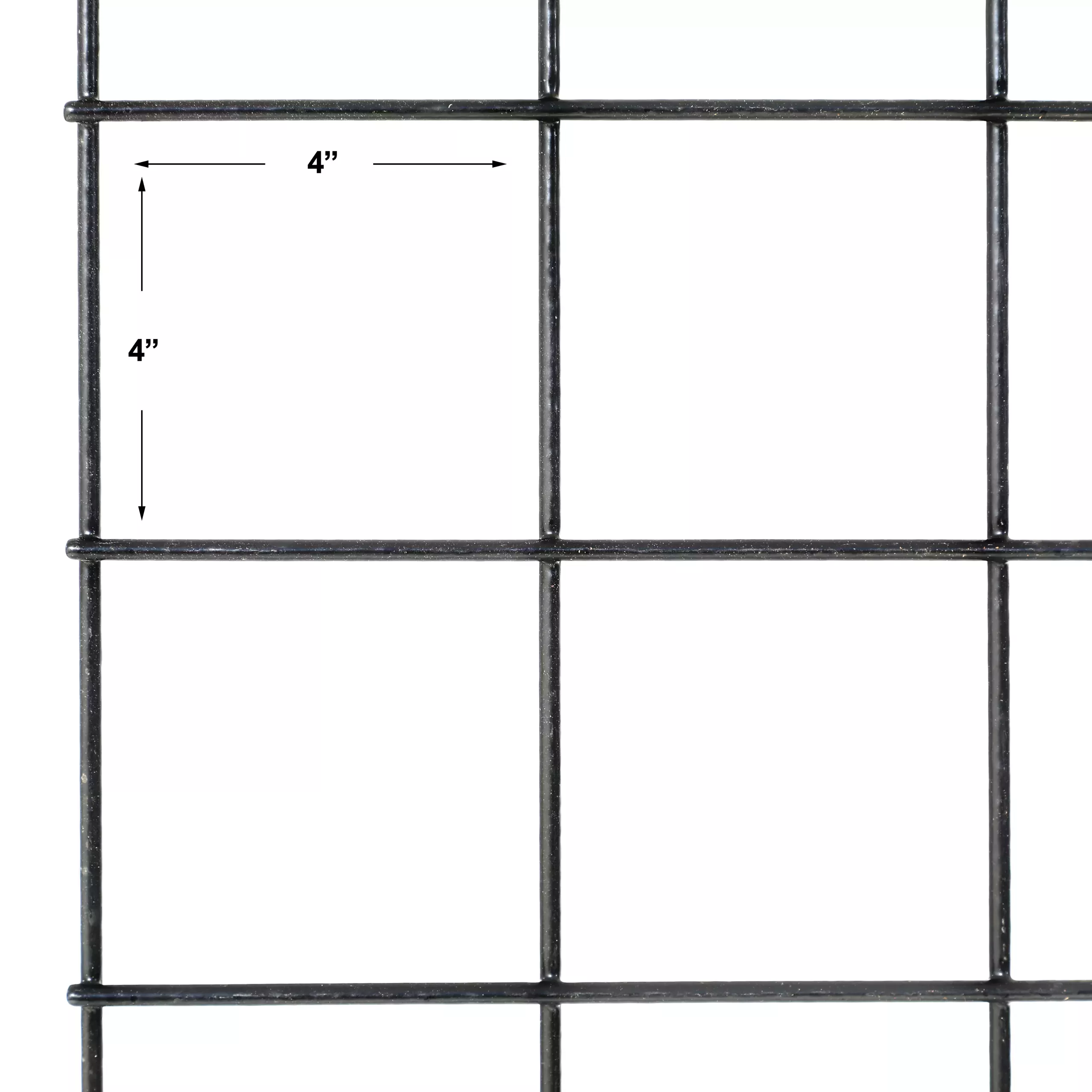 Black PVC Welded Mesh Panel