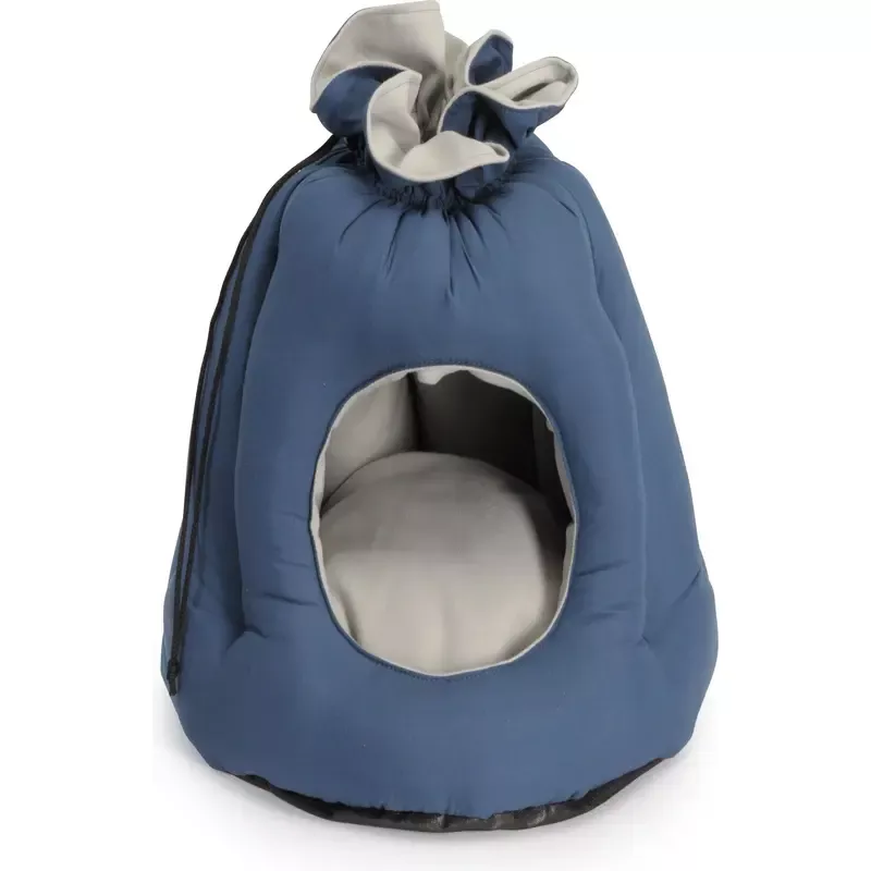 Blue Sack Kennel – Secure Foldable Pet Bed 50x50cm