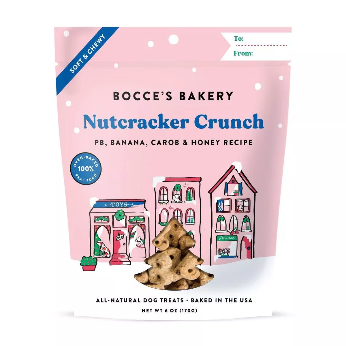 Bocce’s Bakery Nutcracker Crunch Dog Treats
