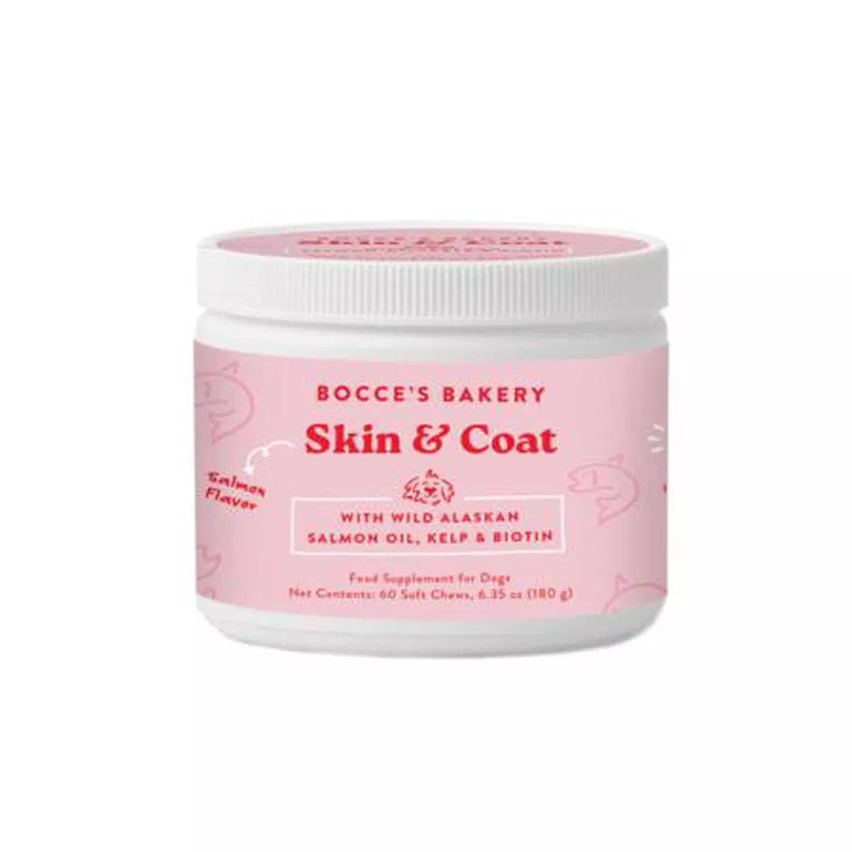 Bocce’s Bakery Skin & Coat Dog Supplement