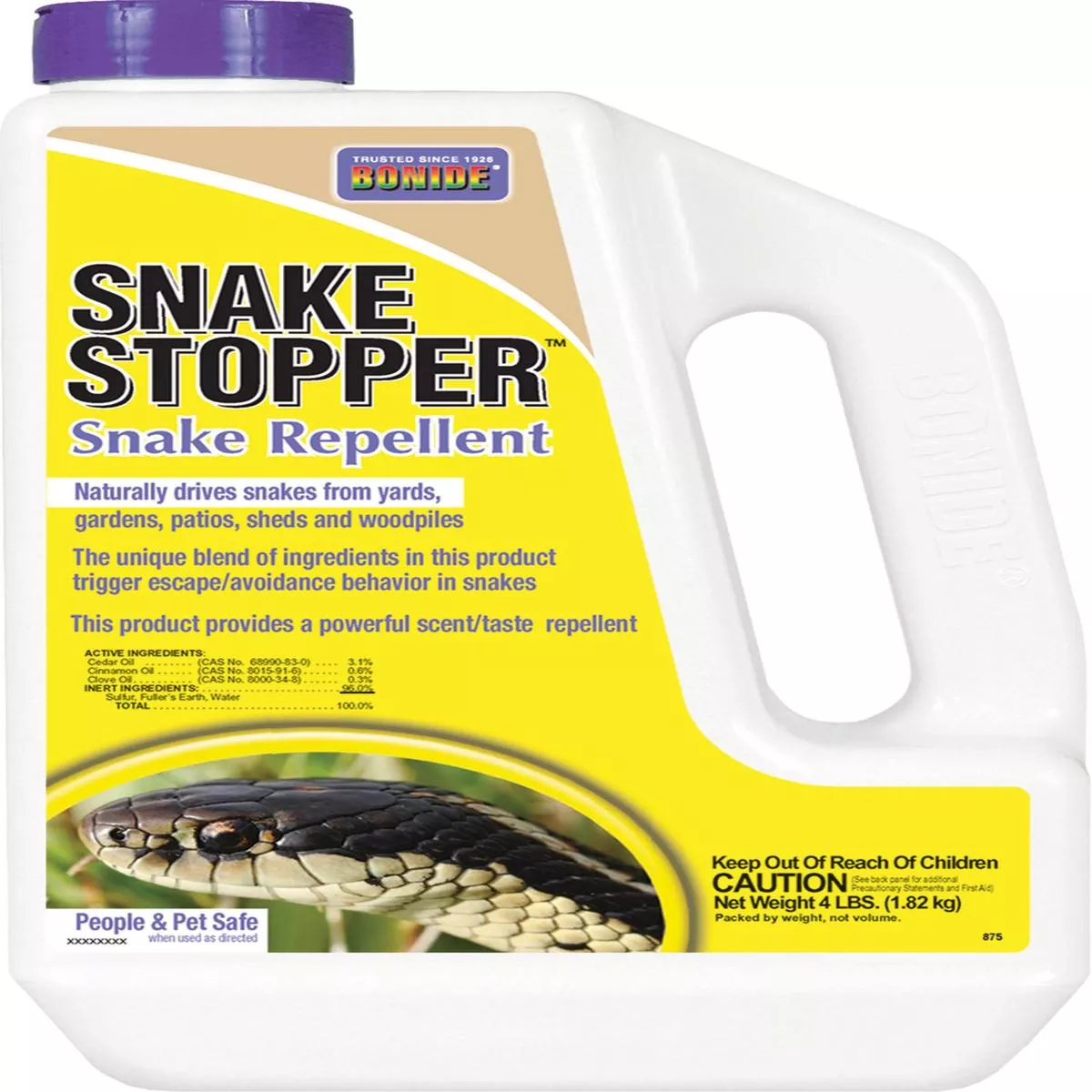 Bonide Snake Stopper Snake Repellent – 4 LB