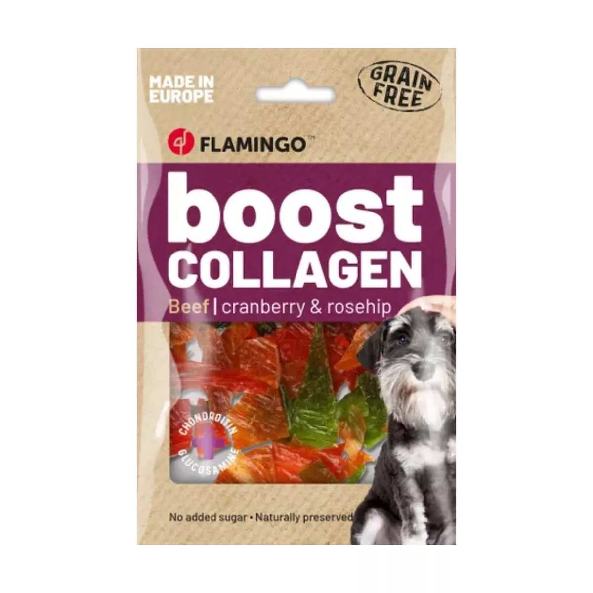 BOOST CRISPS WITH BEEF AND COLLAGEN 60G