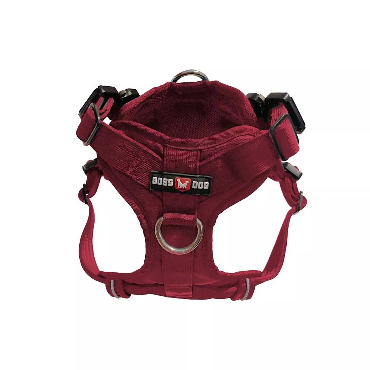 Boss Dog Tactical Dog Harness, Red