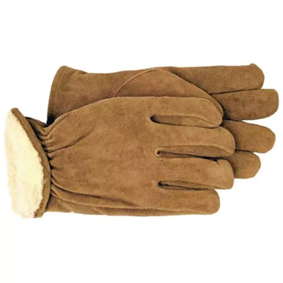 Boss Men’s Pile Insulated Split Leather Driver Glove