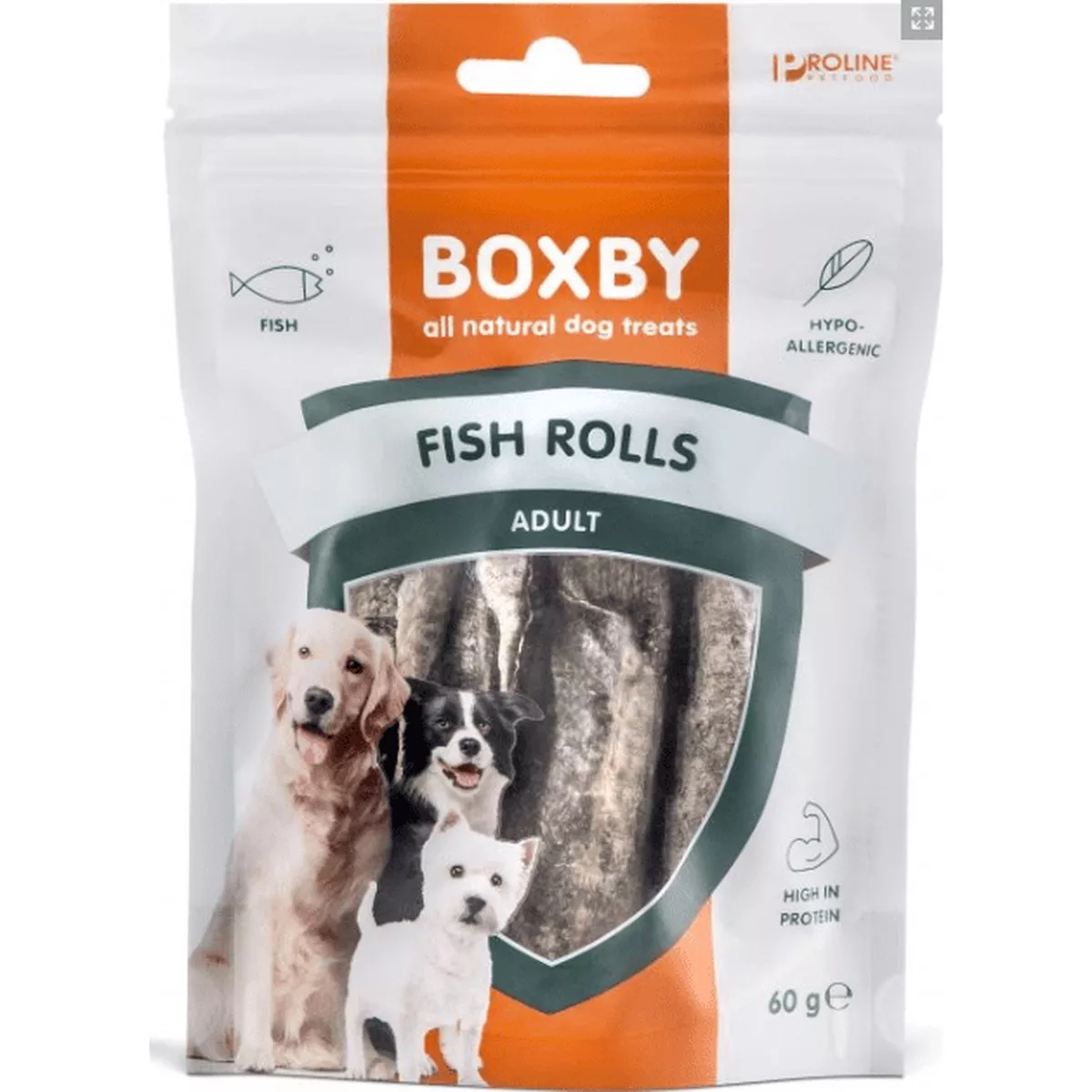 Boxby Fish Rolls 60gr