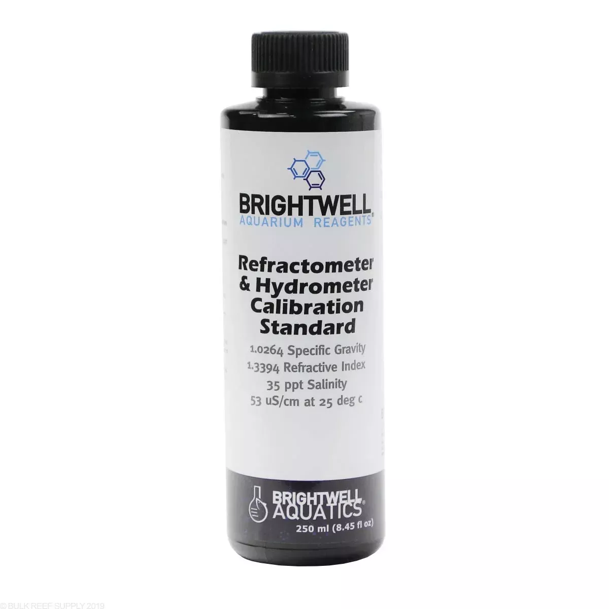 Brightwell Aquatics Refractometer & Hydrometer Calibration Standard 250ml
