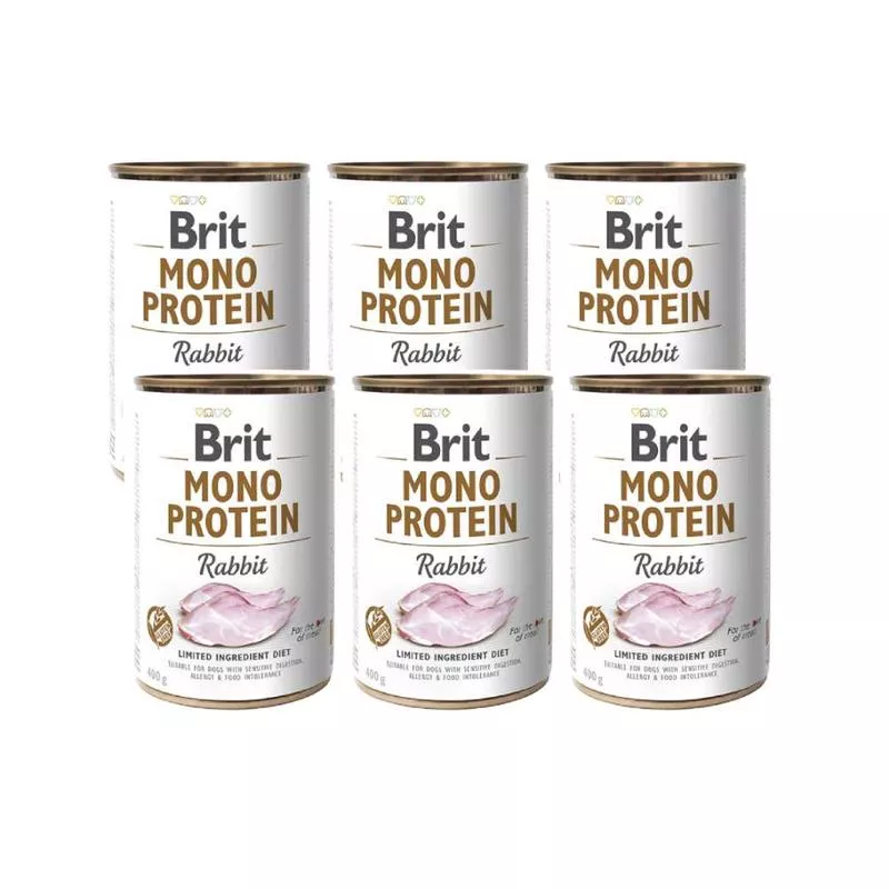 Brit Care Mono Protein Rabbit 6×400 g