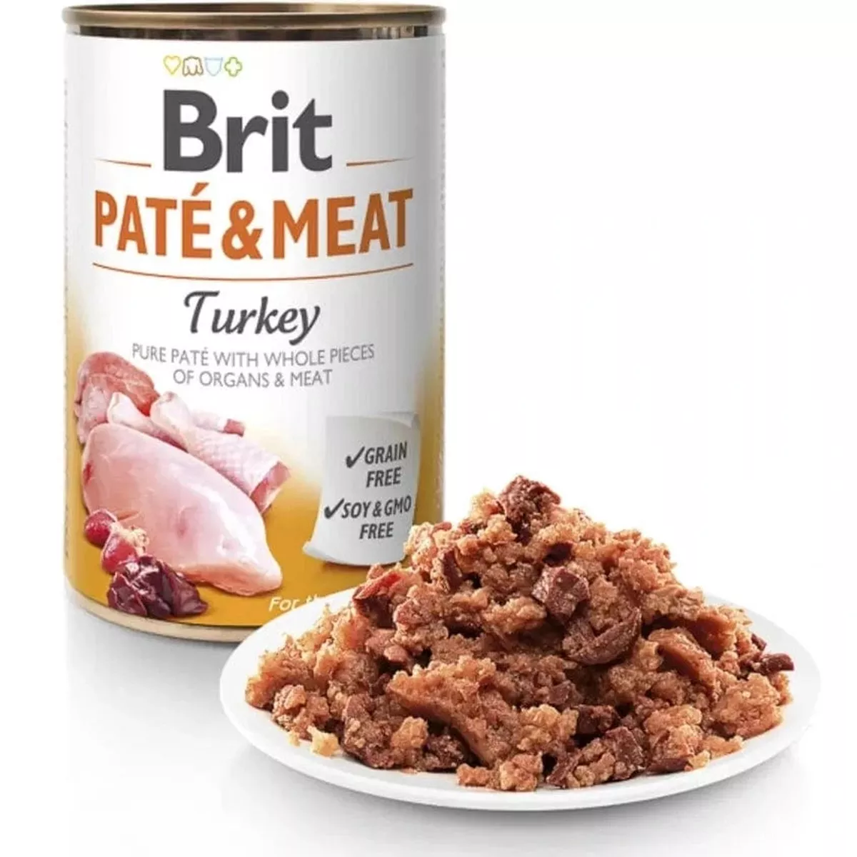 Brit Pate & Meat Turkey 400 g