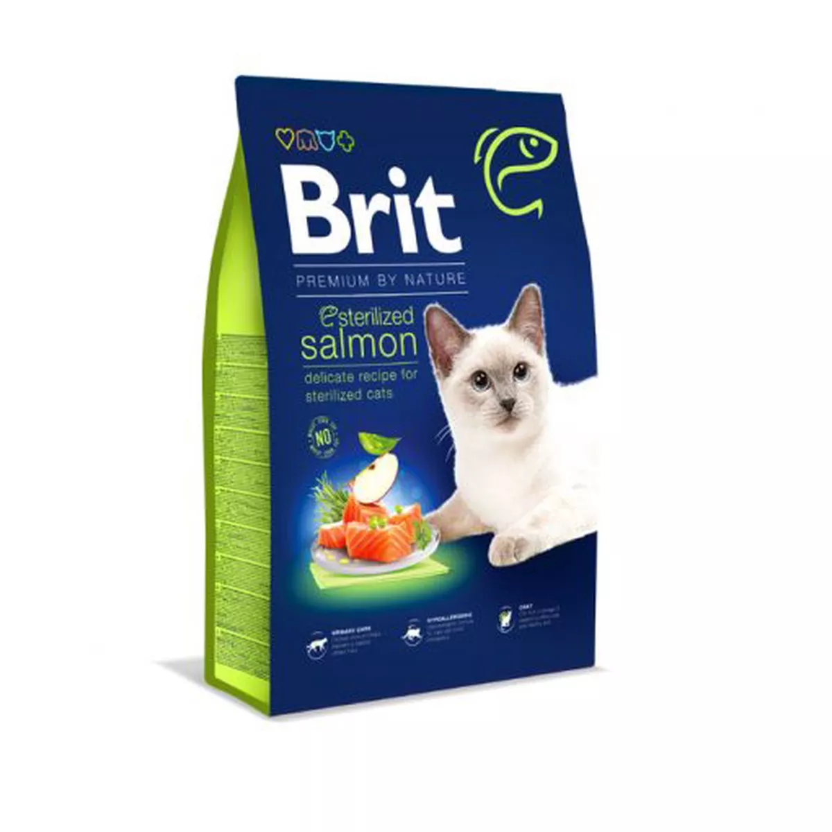 Brit Premium By Nature Cat Sterilized Salmon 1,5kg