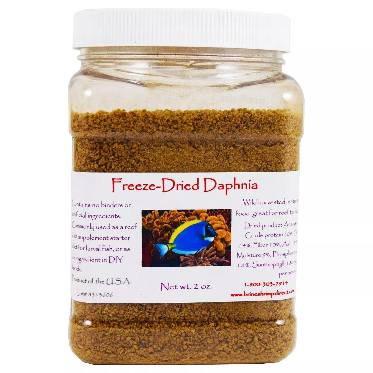 BSD Freeze Dried Daphnia 2oz