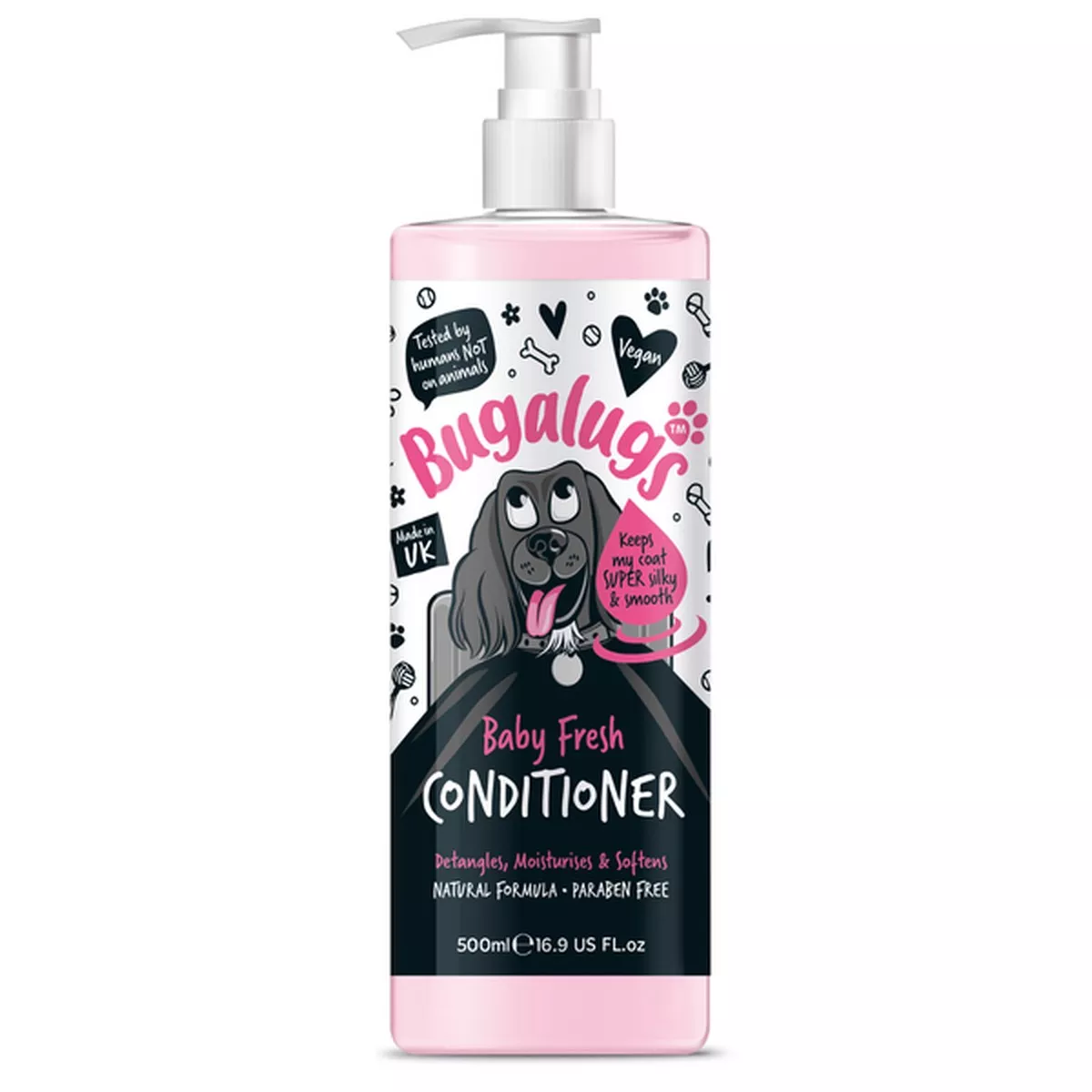 Bugalugs Baby Fresh Dog Conditioner - 500ML