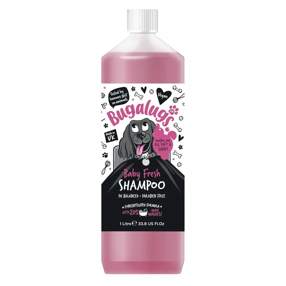 BUGALUGS Baby Fresh Dog Shampoo 1L
