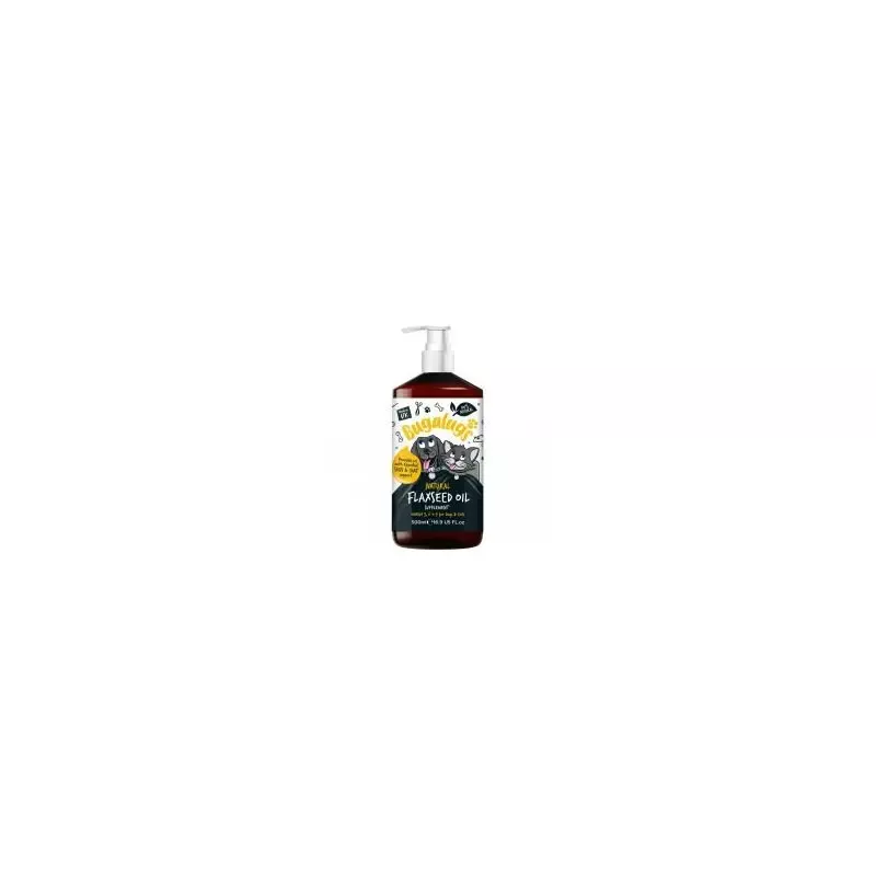 Bugalugs Flaxseed Oil – 500ml with pump