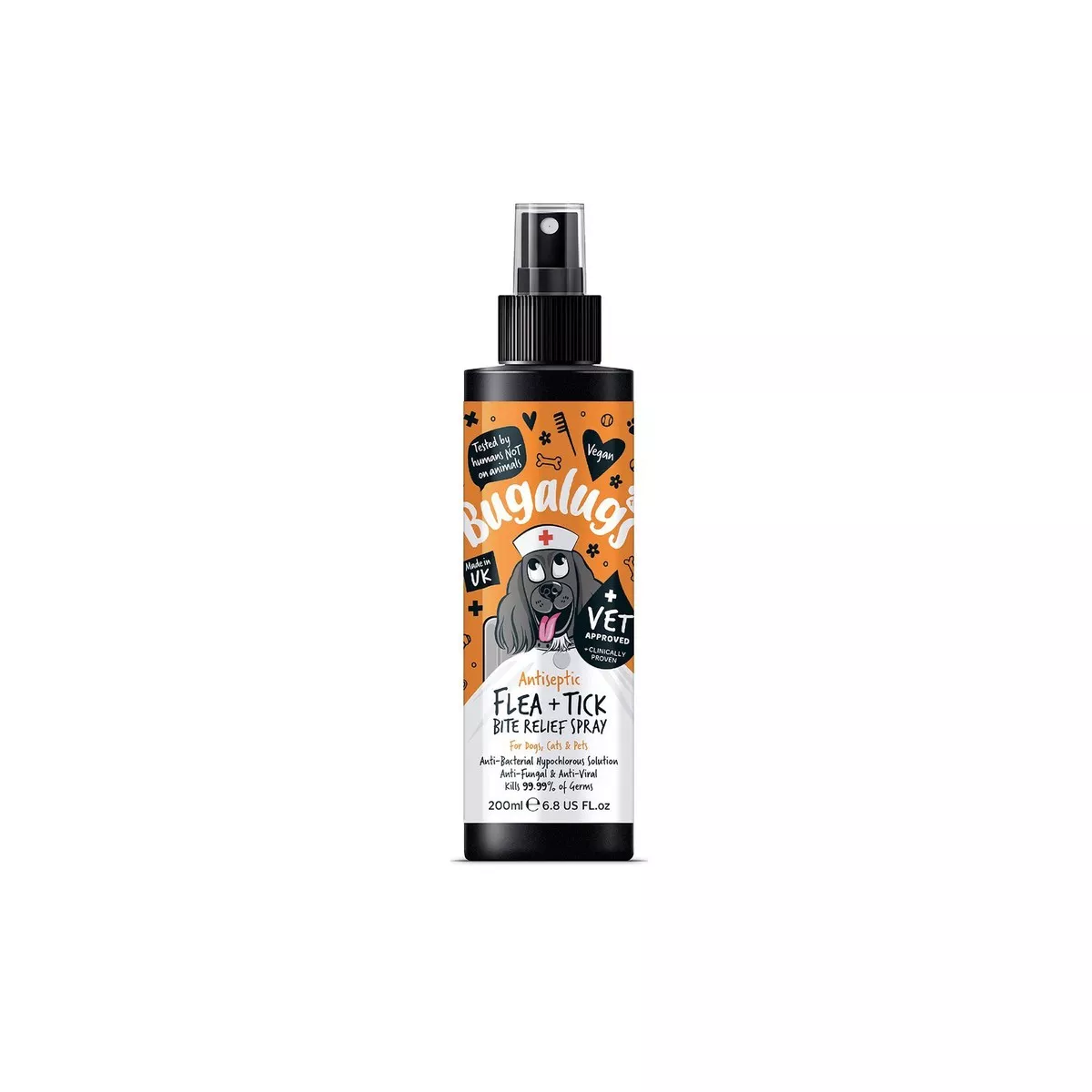 BUGULUGS ANTISEPTIC BITE RELIEF SPRAY 200ml