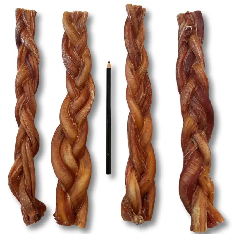 Bulk - Monster Braided Bully Stick 12"