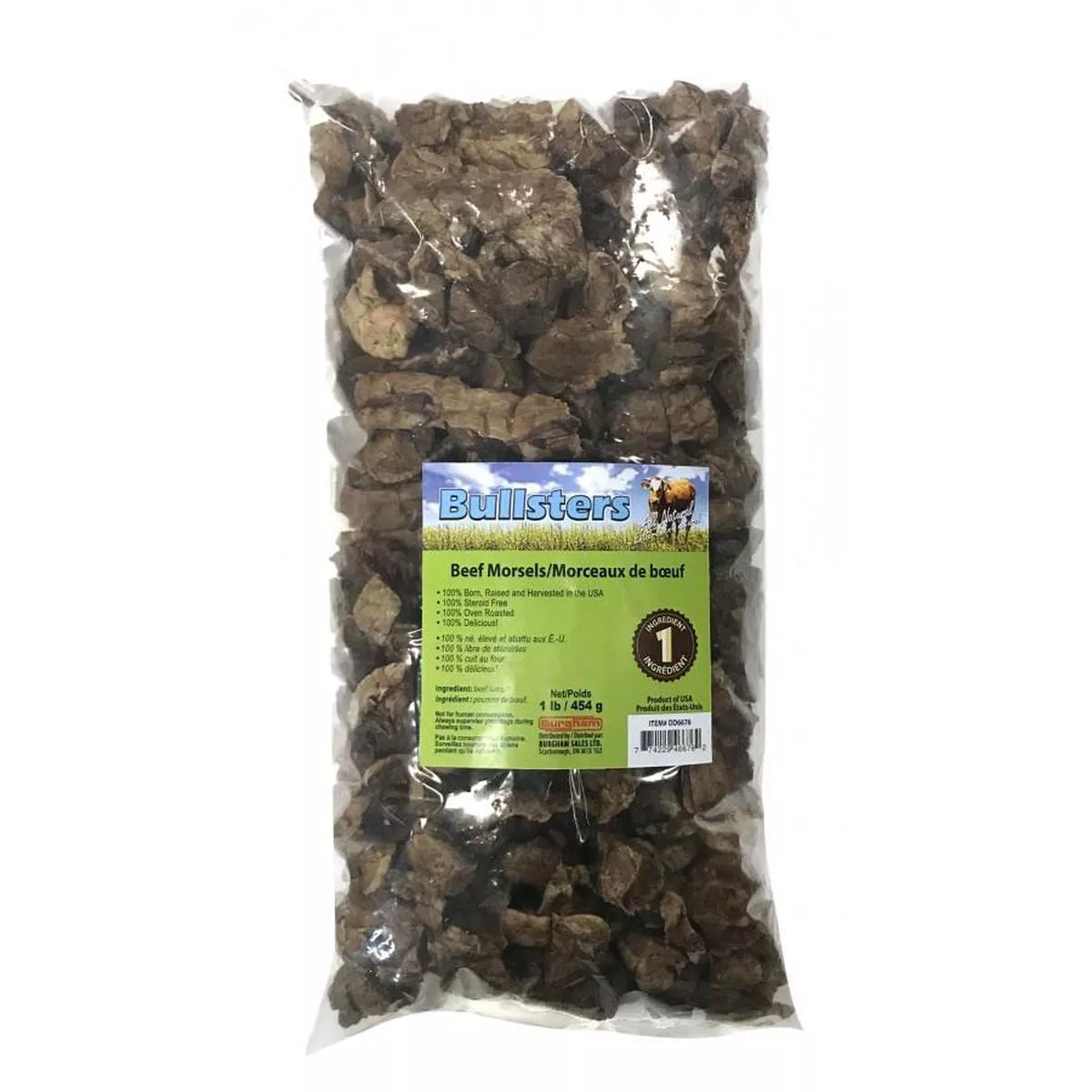 Bullsters Roasted Beef Tips Dog Treats